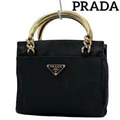 ノベルティ　プラダチェーンショルダーバック PRADA プラダ ノベルティ ポーチ 巾着 チェーン付 チェーン