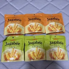 Calbee Jagabee バターしょうゆ味　うすしお味　各3袋セットのサムネイル
