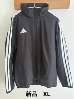 新品タグ付き adidas 中綿ジャケット XL ブラック 定価11000円