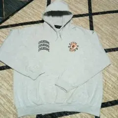 CIVILRIGHTS グレー フード付きパーカー