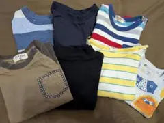 80cm ロンT ミキハウス Moujonjon 西松屋　7点セット 長袖