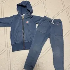 【値下げ‼️】Champion フード付きパーカーセットアップ 110