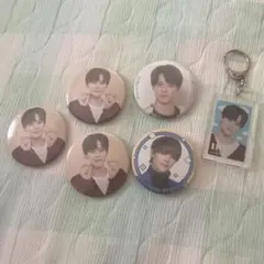 INI 藤牧京介 缶バッジ アクキー