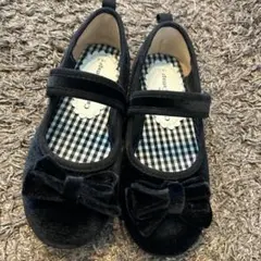 キャサリンコテージ 黒 フォーマルシューズ