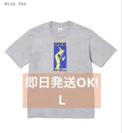 トップス Supreme Wish Tee Grey S Supreme Wish Tee Heather Grey M - メルカリ