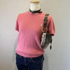 RALPH LAUREN archive pink knit Y2K