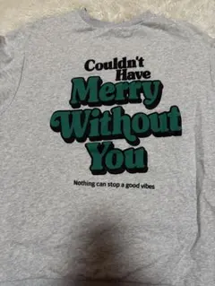 ウィーゴー　WEGO オーバーサイズプルオーバー　スウェット　グレー　トップス