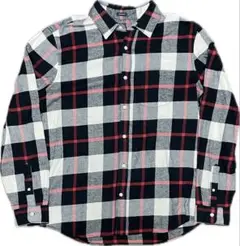 GAP ネルシャツ　チェック　L
