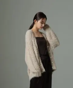 nano universe ニットカーディガン