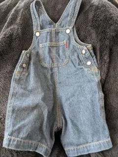 bebe デニムオーバーオール 90