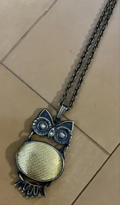 フクロウ ネックレス
