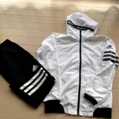 adidas 上下 セットアップ S ライトクロス ジャケット パンツ　J4