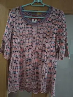お値下げさました！MISSONI　ミッソーニ　 半袖 ニット トップスのサムネイル