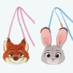 ラスト在庫‼️　ディズニー　ズートピア　ジュディ　ニック　ショルダーバッグ