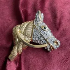 極美品】Chloé クロエ ネックレス ゴールド ホース 馬蹄 ライン 