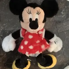 ミニーマウスふわふわ ぬいぐるみ 約30cm