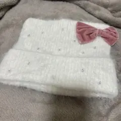 usj ユニバ ハローキティ ニット帽