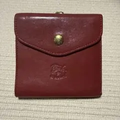 IL BISONTE 二つ折り財布 レッド