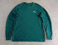 PUMA ギレルモ・ビラス 長袖Tシャツ グリーン Mサイズ