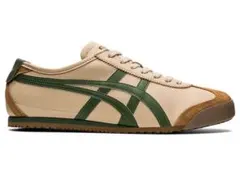 Onitsuka Tiger ベージュ/グリーン スニーカー