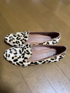 Chatelles シャテル 38 ハラコ ダルメシアン フラット - メルカリ