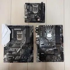 【ジャンク】 マザーボード3つセット＋G3900