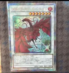 遊戯王　ブラックローズドラゴン　絵違い　25th
