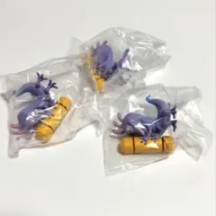 モンスターズインク　ガチャ　 かくれんぼフィギュア　ランドール（3体セット）