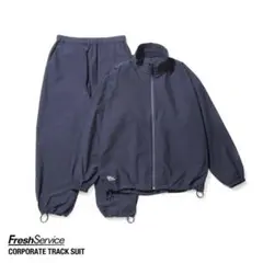 FreshService ドライクロス セットアップ ネイビー M FreshService フレッシュサービス STRETCH DRY CLOTH JACKET