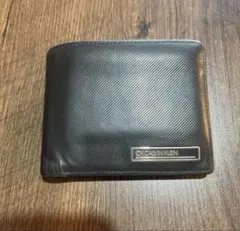CK Calvin Klein カルバンクライン 二つ折り財布 ブラック