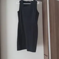 【未使用】BANANA REPUBLIC ノースリーブ ブラック ワンピース
