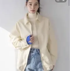 レザードロストZIPブルゾン　ローリーズファーム