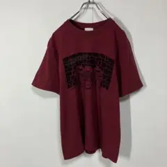 INTERFACE インターフェイス プリント クルーネック Tシャツ 古着