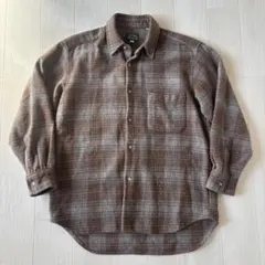 【ARTHER GERALDE】ウールチェックネルシャツ オンブレ　アメカジ