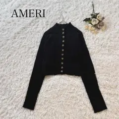 美品】Ameri VINTAGE シアー スリーブ ニット カーディガン - メルカリ