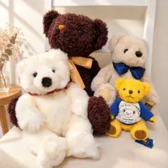 テディベア ぬいぐるみ 4体セット RUSS タリーズ ハウステンボス