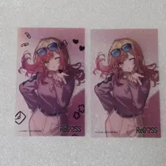 ReGLOSS 2周年 HMV限定 クリアカード ホロライブ