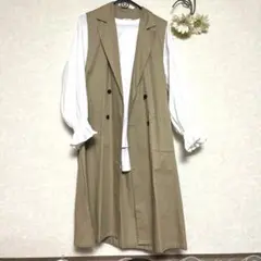 ルフ　LUEUF トレンチジレ　ロングジレ