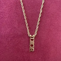 Christian Dior ロゴ ネックレス ゴールドのサムネイル