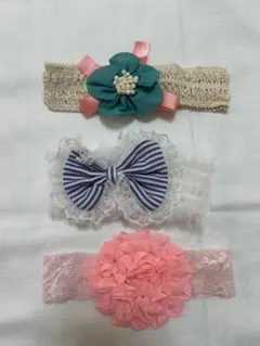 ヘアバンド 3点セット