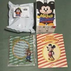 ⭐️POPMART ミッキーファミリー　グーフィ　クリアポーチ