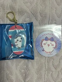 シーサーのおみやげやさん トレーディングビーチサンダルキーホルダー ハチワレ