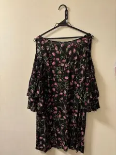 値下げセール　ZARA 花柄　チュニック　トップス