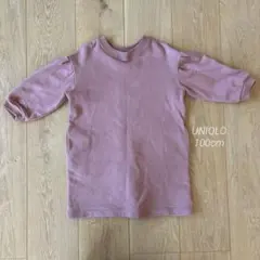 ユニクロ スウェットワンピース 100cm