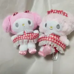 マイメロ ぬいぐるみ マスコット　まとめ売り14個セット　マイメロディ 新品⭐️ マイメロディ ときめきクローゼット マスコット