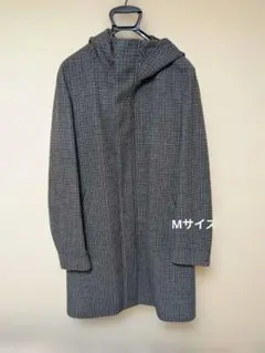 お値下 グローバルワーク メンズフードコート ウール62% クリーニング済