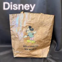 ディズニー アコモデ ペーパーバッグ風トートバッグ ミッキーマウス Disneyのサムネイル