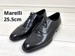 マレリー　メンズ　レザー　シューズ　本革　革靴　黒　25.5 新品