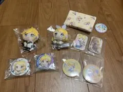プロセカ リン・レン ぬいぐるみ・缶バッジ・クリアファイル・ポーチセット