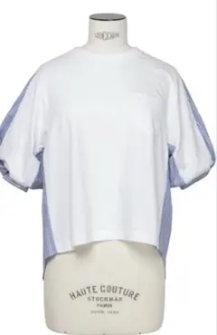 サカイsacai 2023SS Cotton Poplin T-shirt サカイsacai 2023SS Cotton Poplin T-shirt - メルカリ